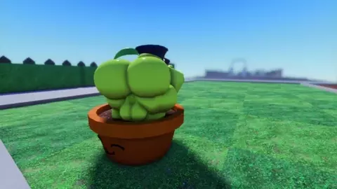 Peashooter has his ass pounded by a big penis! ( Avewagetrashuwu )