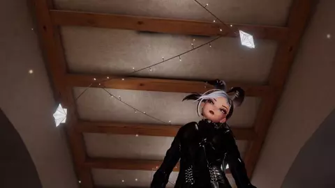 VRCHAT Latex Female Facesitting POV