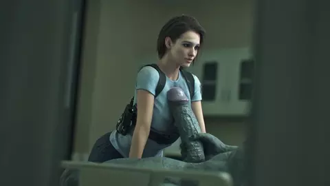 Jill & Mr. X Dick Slap And Rubbing [Leeterr][4K]