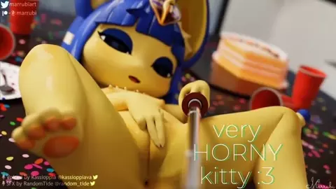 Marubi Ankha Blacked kitty Hmv