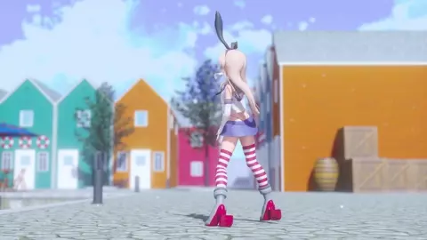 Shimakaze - Donut Hole [MMD R18] Cocoamilk