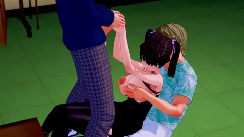 Two guys fucked a hottie right at the university