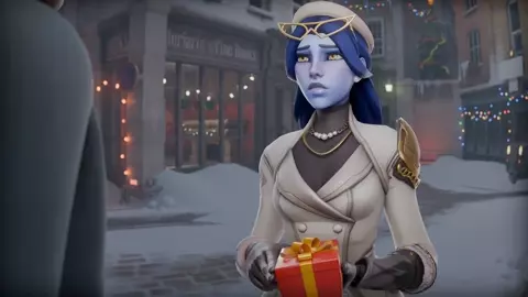 Widowmaker's Christmas gift mistake. (black) [Aphy3d]