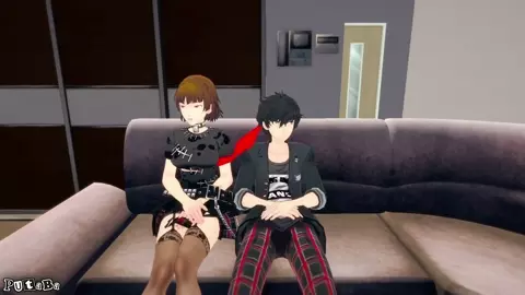 Makoto & Joker - Persona 5