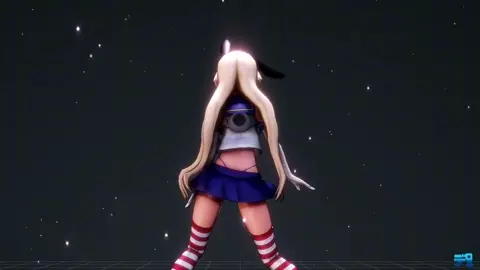 Shimakaze - Sexy [MMD R15] Delor