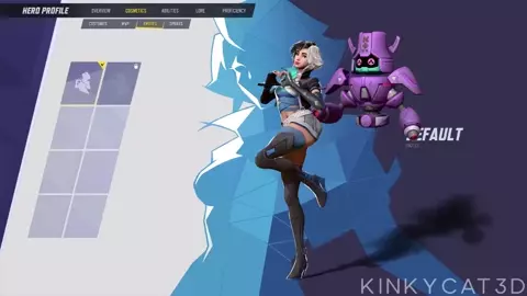 Luna Snow gets fucked by Training Bot (Marvel Rivals)