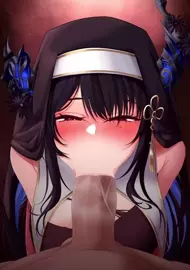 Nerissa fellatio (clothed ver.) no censor