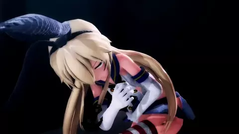 Shimakaze - Roki (NTR in prison) [MMD R18] Apupu