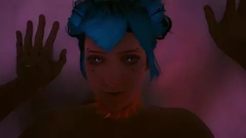 Cyberpunk Hotscenes - Aoi "Blue Moon" Tsuki