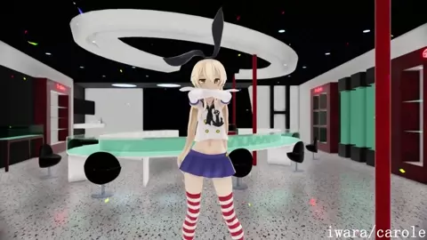 Shimakaze - Conqueror (Sex scenes) [MMD R18] Carole