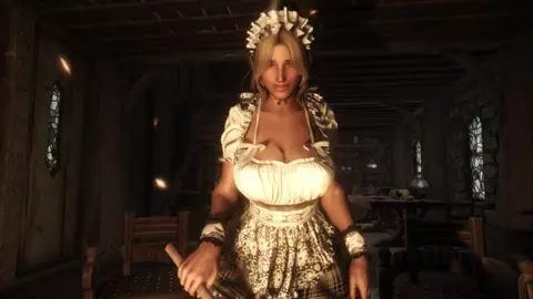Futa maid Fucks Bratty Femboy