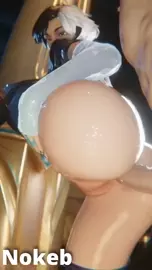 Luna Snow Bubble Ass Pounded [Nokeb]