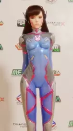 D.va Shows Off a Little Too Much (Shaved)