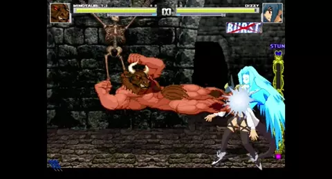 Minotaur vs Dizzy