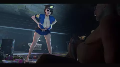 Officer Jill Tits [0Zman][4K]