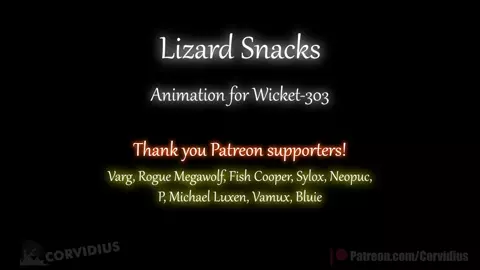Lizard Snacks