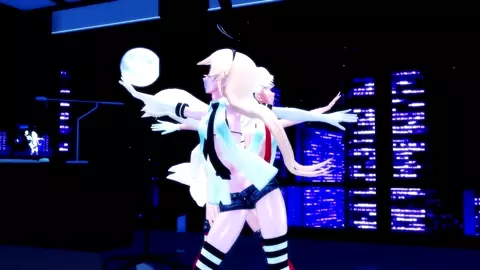 Shimakaze & Amatsukaze - Naughty [MMD R15] Hamselvish