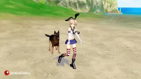 Shimakaze - Sting Beast Sex Dance [MMD R18] Sinlesscelery