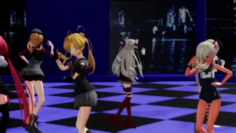 Shimakaze & Kanmusume - Girls [MMD R18] V5859