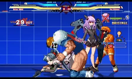 Brian&Bao VS Kuluna& Makoto& Litchi& Harada &Enju