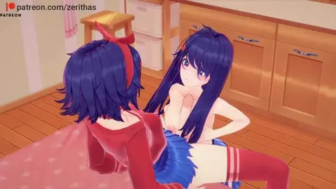 Kind Mita x Futa Short-haired Mita ( MiSide )
