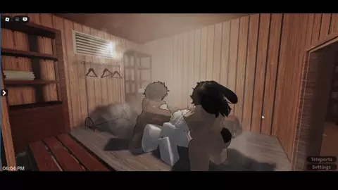 Femboy Threesome In a Sauna