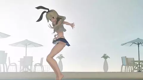 Shimakaze -Bring It On [MMD R18] Tamtam