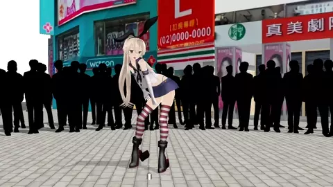 Shimakaze - Apple Pie [MMD R18] Tonakai1234