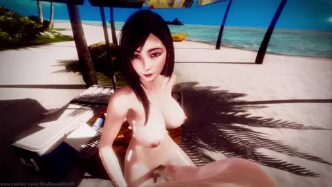 Tifa POV Handjob - [RealGoodStuff Production]
