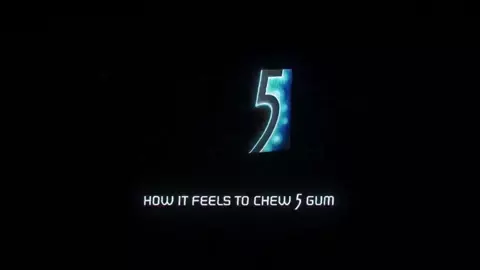 How it feels to chew 5 Gums?