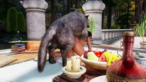 Skyrim - Wolf Scene (ver 1)