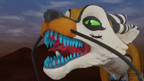 Oral vore by gylala