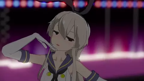 Shimakaze - Cynical Night Plan (ver. 2) [MMD R18] Punini