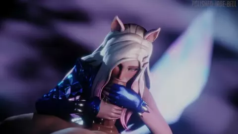 Ahri BJ (White, WM) [1080p] [Polished Jade Bell]
