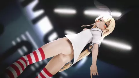 Shimakaze - Gimme × Gimme (ver. 2) [MMD R18] TKGMMD
