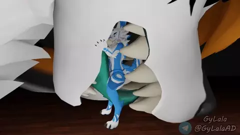 Oral vore by gylala