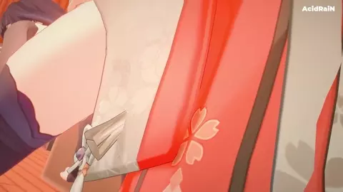 092 Raiden x Yae miko sex [sound]【Genshin impact】