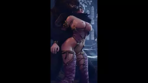 Werewolf Fucking Ivy Valentine [Rekin3D]