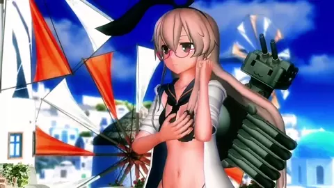 Shimakaze - Ichiokunen Saki no Sekai [MMD R18] F104