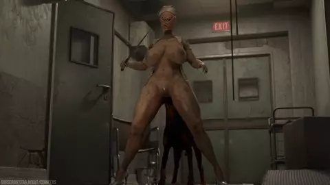 Hospital doggy fuck