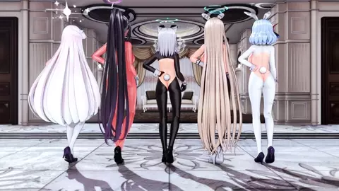 Blue Archive MMD