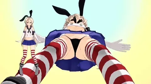 Shimakaze - Galaxias! [MMD R15] Nunuu21