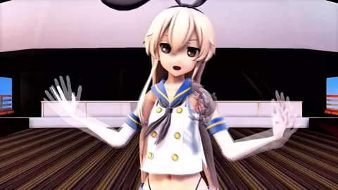 Shimakaze - Delusion Tax [MMD R18] Aoinu11