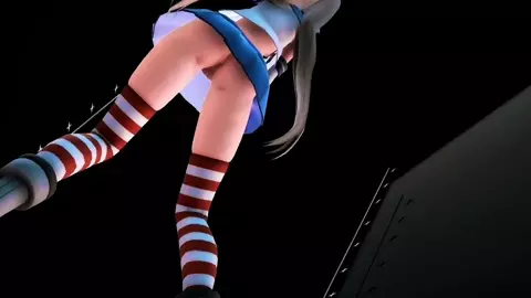 Shimakaze - Fancy (Nopan) [MMD R18] Aoinu11