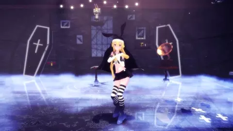 Shimakaze - Devil [MMD R18] Hamselvish