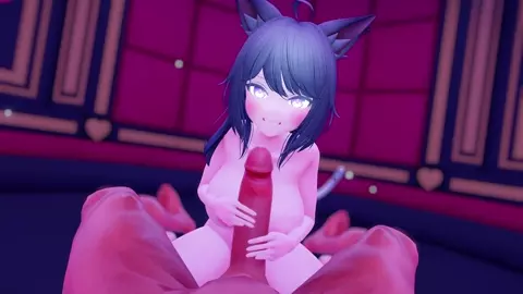 HMV NyanNyan Club's Three-way Course (Naked & Bigger Breasts) [ブラン]