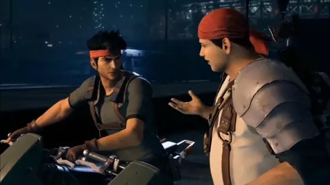 Tifa vs Barret Mad Dash Part 1 (FINAL FANTASY REMAKE)
