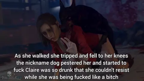 Claire and dog