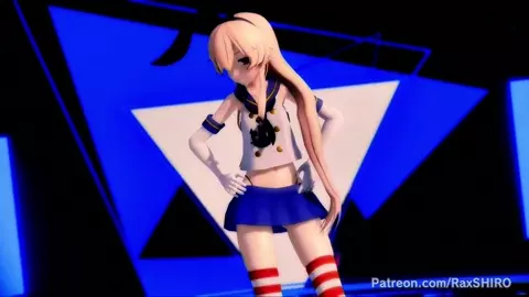 Shimakaze - Dameyo [MMD R18] RaxSHIRO