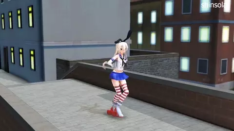 Shimakaze - Positive Parade [MMD R18] Shinsola
